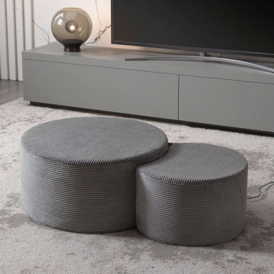 Ensemble de tables basses gigognes en mousse Vetsa