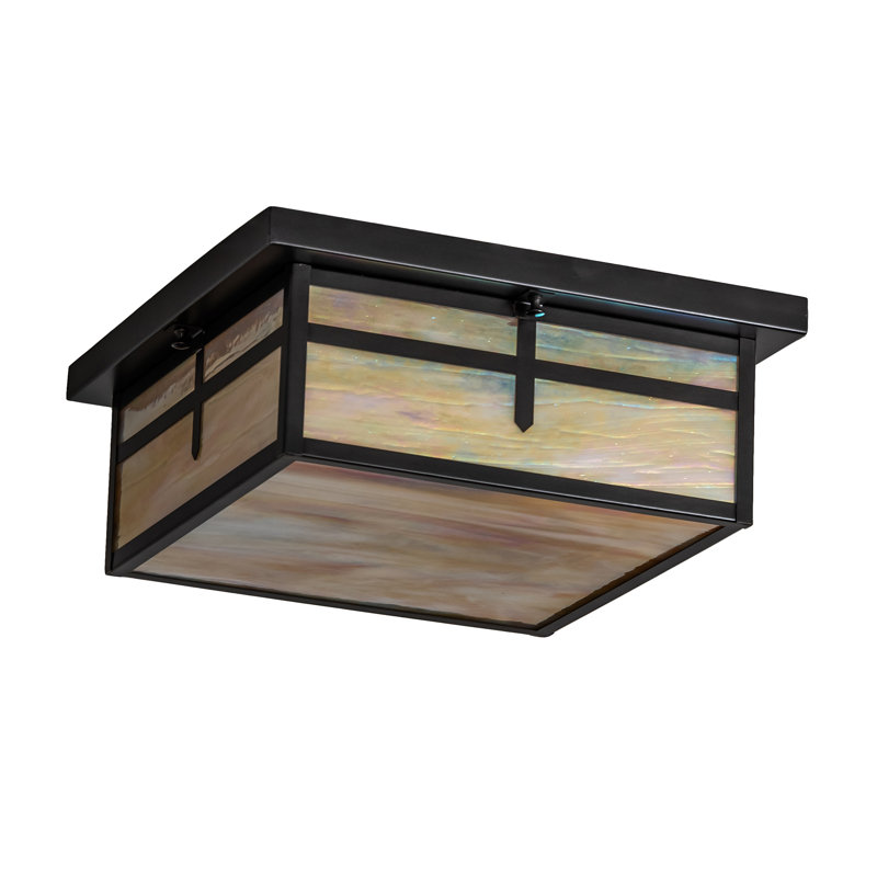 Analeece Glass Flush Mount