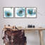 «Modern Poppy Flower Shapes», ensemble de 3 estampes numériques par Carol Robinson-732012746-732012756