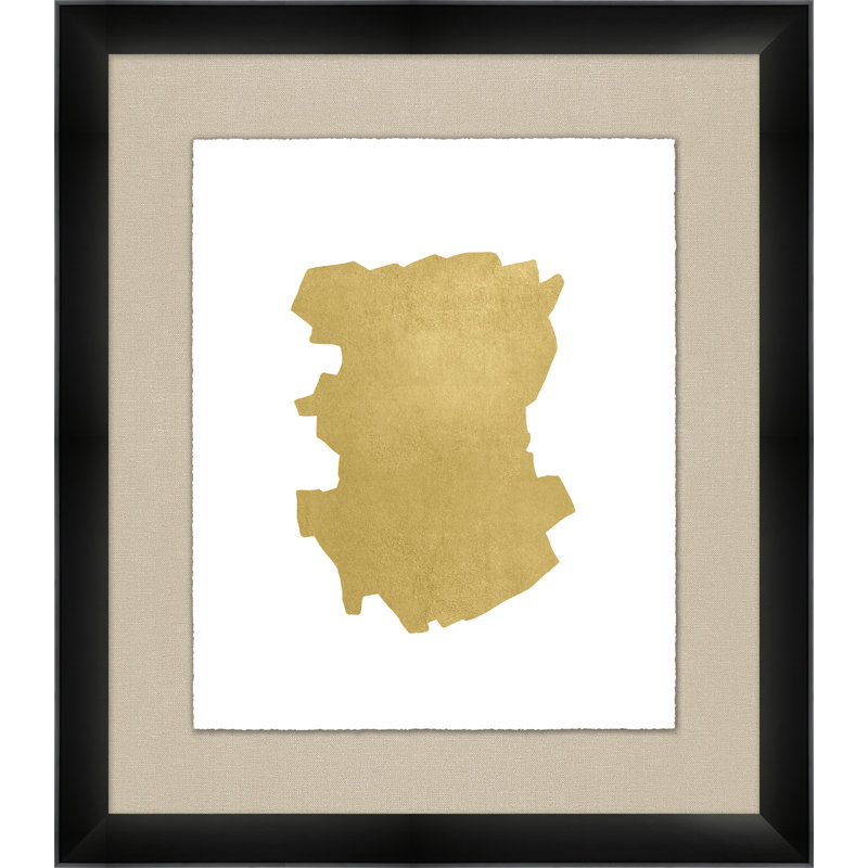 Gilded Abstract 2 Painting by Thom Filicia