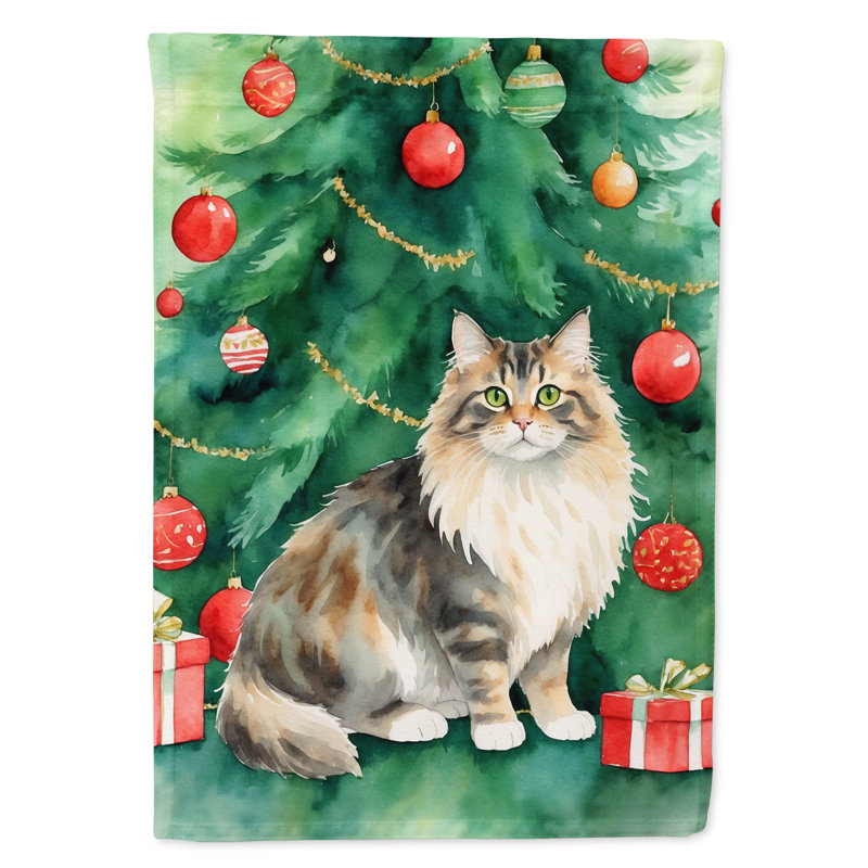 Drapeau de jardin Pixie Bob, Cymric