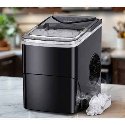 Smart Countertop Ice Maker - Wi-Fi Enabled, 26 Lbs/Day, 2 Cube Sizes, App Control With Self-Cleaning, Compact Ice Maker For Kitchen, Office & RV