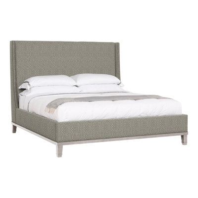 Michael Weiss Upholstered Wingback Bed
