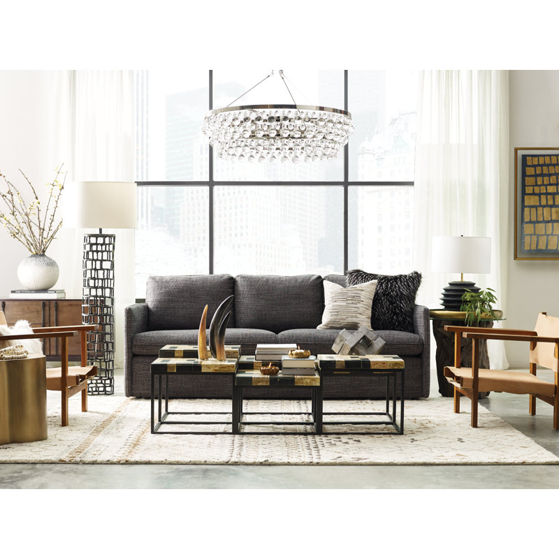Accordion Table Lamp Round, Ebony