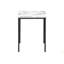 Ensemble de table, ensemble de 3 pièces, café, bout, métal noir