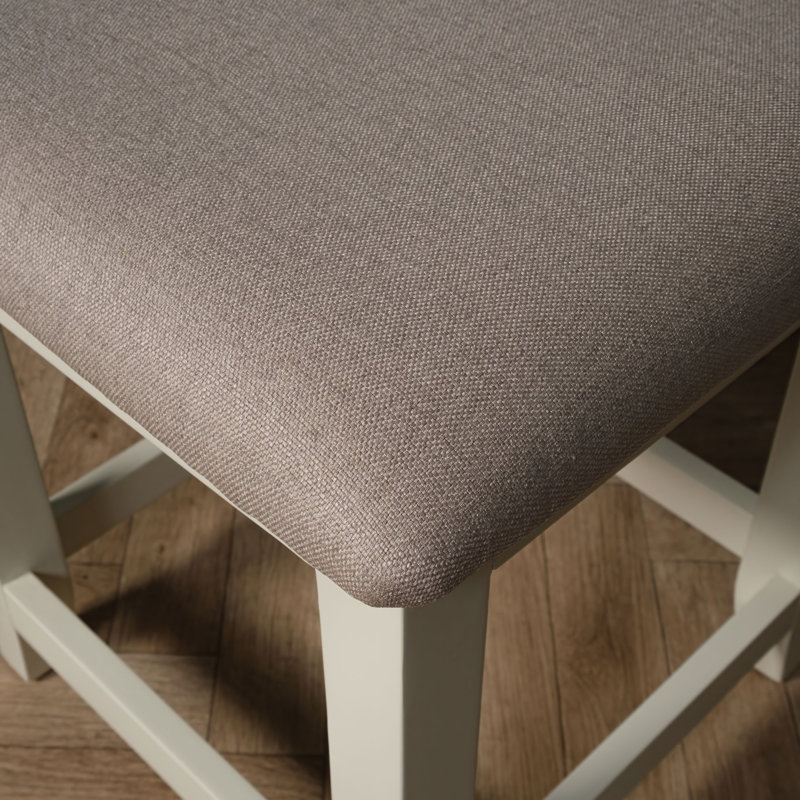 Solid + Manufactured Wood Accent Stool