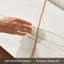 70.87" White+Tan Stone+Solid Wood TVStands