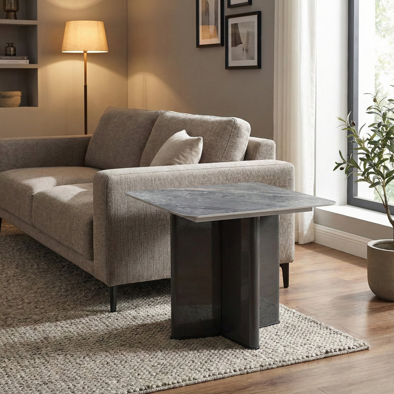 Chawan Abstract End Table