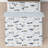 Airplane Green and Blue Queen Comforter Set by Sweet Jojo Designs
