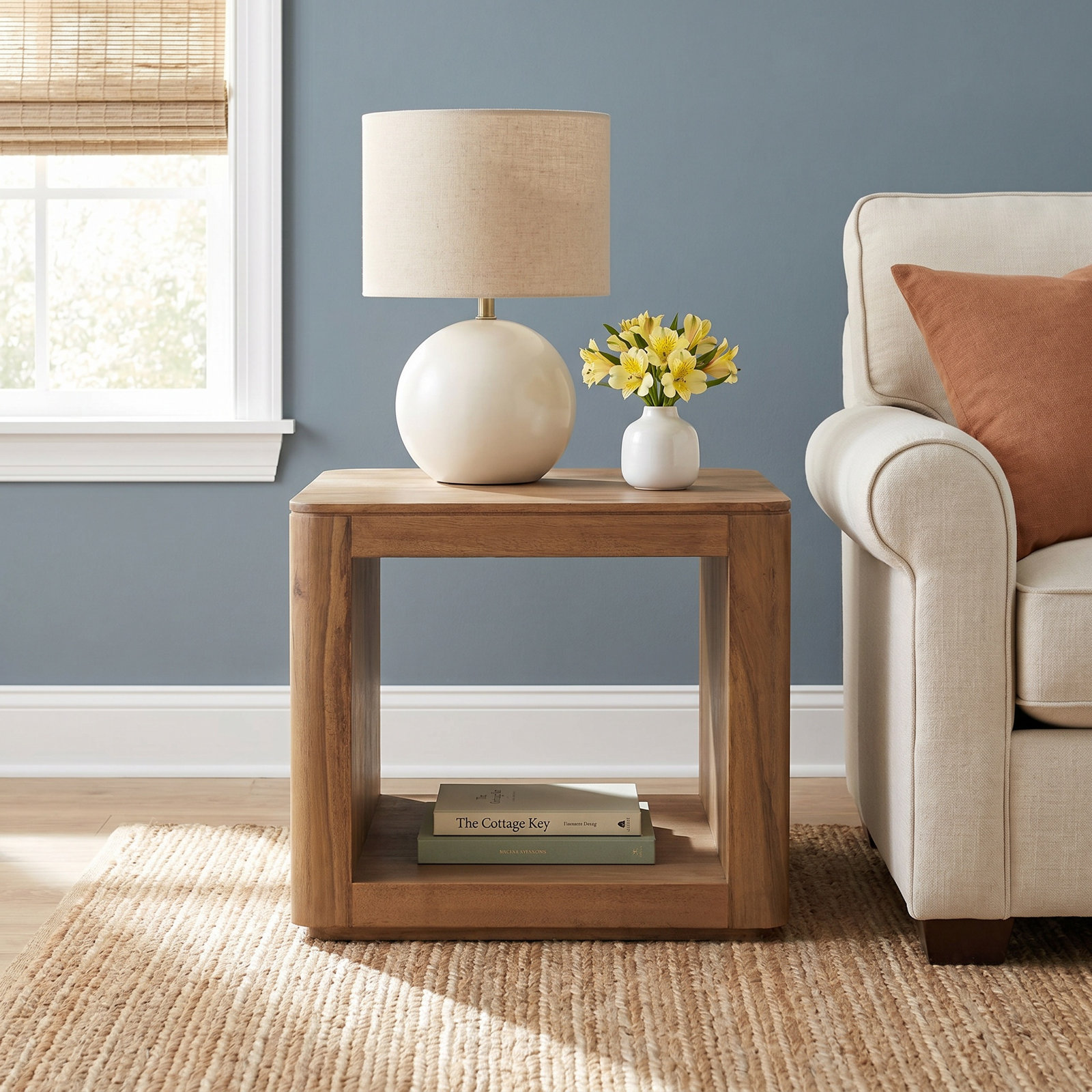 Mccarthy Solid Wood End Table