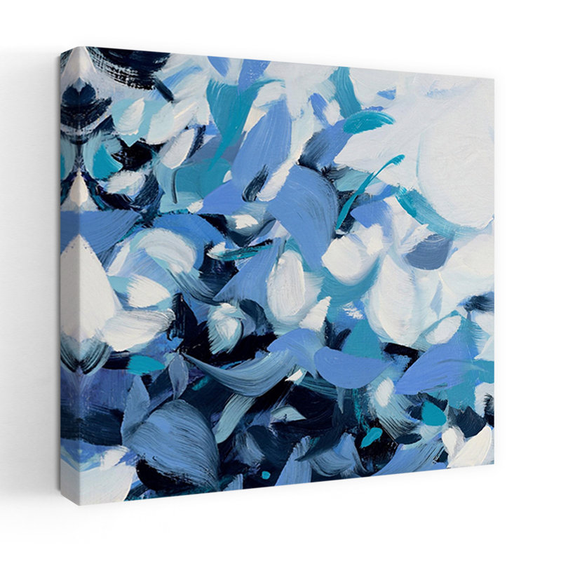 Chase n ° 3, art abstrait contemporain, H 18 po x l 18 po