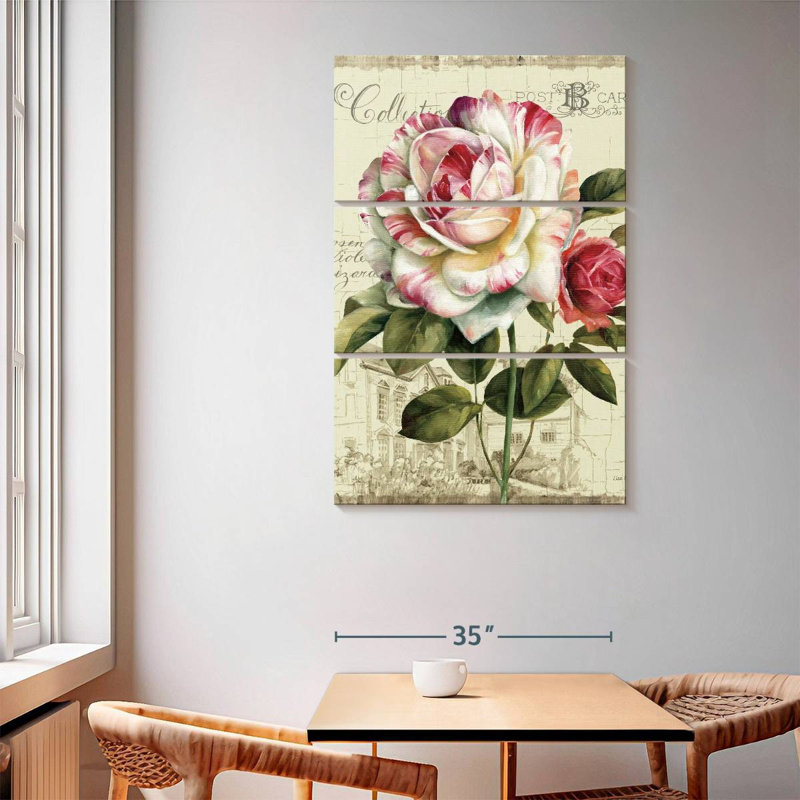 Rose Harnek Garden View, H 65 po x l 42 po