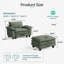  Fauteuil surdimensionné et demi avec repose-pieds Colbey -1865723716