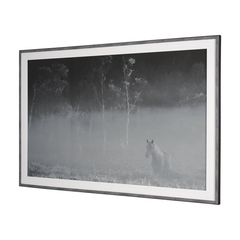 «Quiet Morning» par Matt Roseveare, reproduction d'art encadrée sous verre