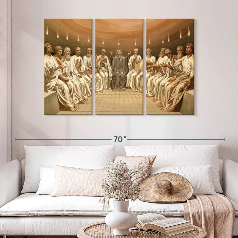 Adella 12 Disciples, H 32 po x l 50 po