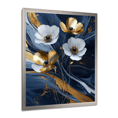 Bridget - Floral Wall Art Living Room