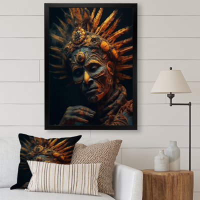«Majestic Glam Shaman» sur toile