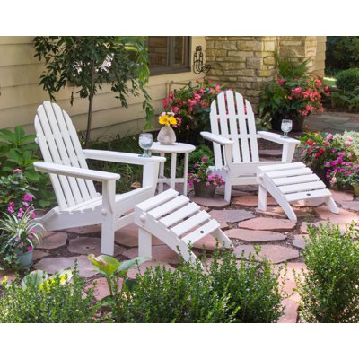 POLYWOOD Classic Adirondack 5-Piece Casual Set