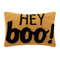 Peking Handicraft - I'm Kind of A Big Deal Hook Pillow, Black