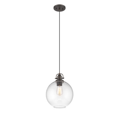 Luminaire suspendu sphère 1 lumière Hampstone