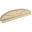 Fronton en uréthane Elliptical Signature, brun clair apprêté-102752110-113054387-113222579