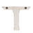Distressed Wooden Wall Shelf With Corbel Design