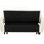 Living Room Bed With 3 Adjustable Angles And Foam, Beige Pull-out Couch Foam Filler Levels