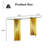 55.12'' Glass Top Console Table-106871231
