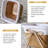 4PCS Paper Rope Flower Planter Decorative Flower Basket , Flower Pots Cover, Plant Containers,-507226259
