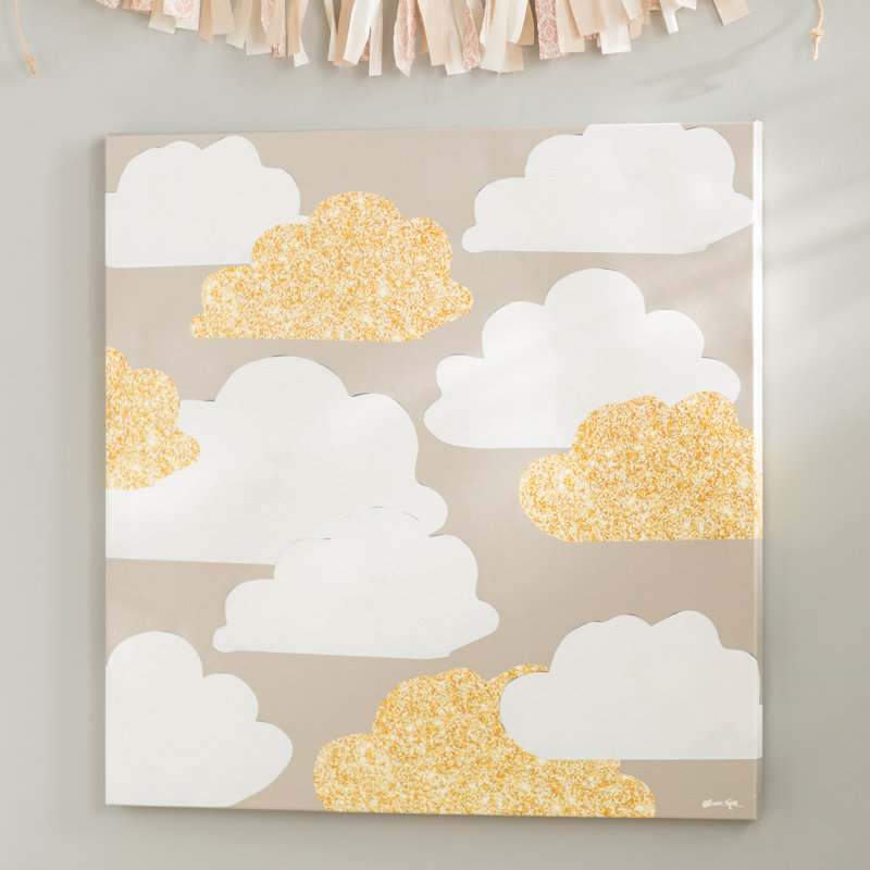 Art sur toile Abingd, H 16 po x l 16 po x P 1,5 po