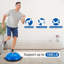 25" Half Balance Ball, 1600lbs Stability Trainer with Bands & Pump for Home Gym