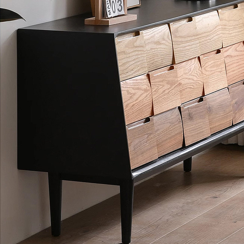 Modern minimalist drawer storage cabinet sideboard