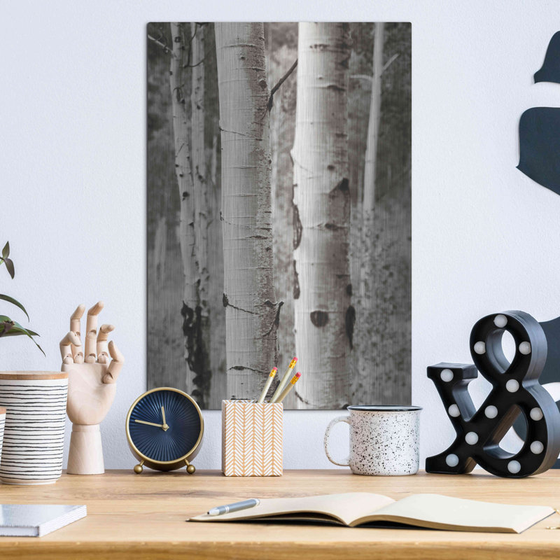 "Aspens II" par Debra Van Swearingen, H 16 po x l 12 po