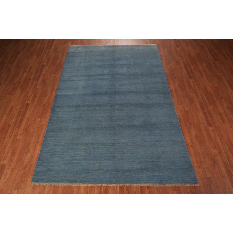 Tapis bleu Gabbeh 7 x 10