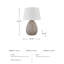 Lampe de table Malajah