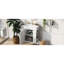 Armoire de salle de bain avec lavabo en céramique 21,6 pouces - Rangement à droite, moderne, meuble-lavabo flottant, style moderne pour les petites salles de bain-1056732757