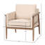 Fauteuil club rembourré Leighton