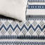 Ensemble d'édredon réversible Eddie Bauer Shelton Fair Isle-100703485-100703486