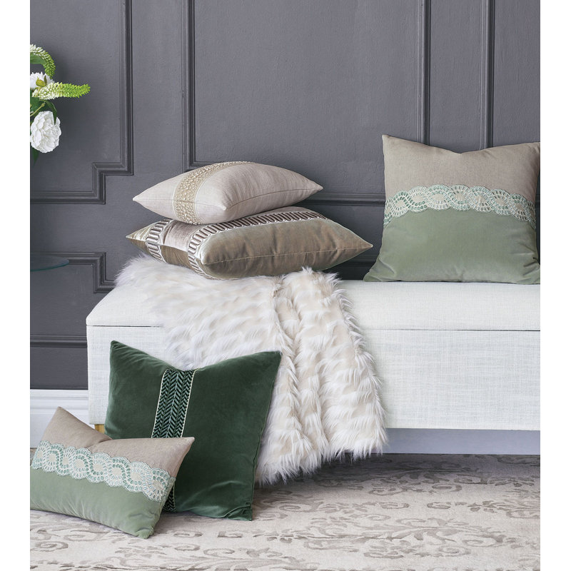 Dainty Lumbar Pillow Cover & Insert