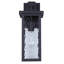 Lanterne murale d'extérieur noire Shana-104447563