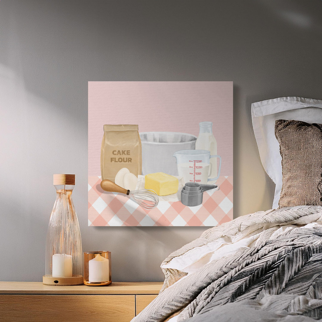 Sweet Bakery Ingredients Wall Art