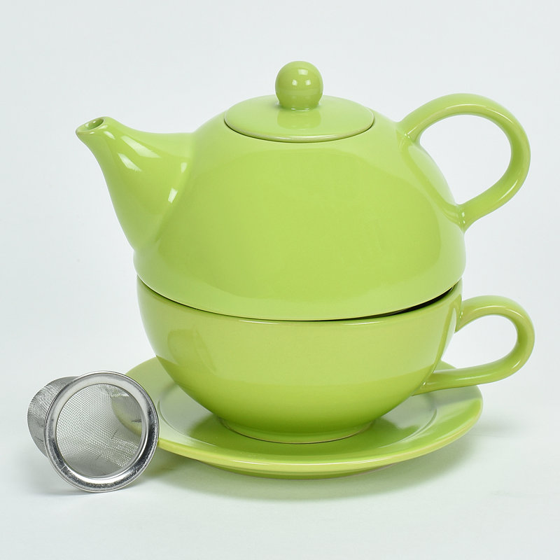 Service à thé 3 pièces Rashud Infuser, Citron
