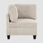 Siège de coin moderne avec rangement en velours côtelé 1pc-104161549