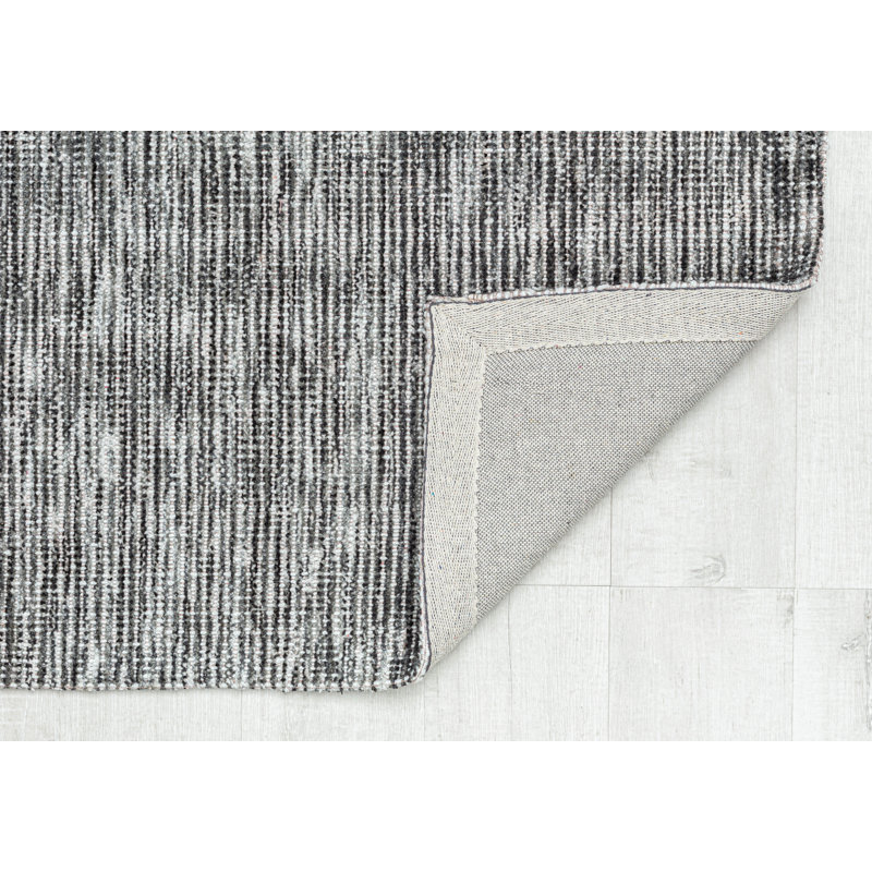 Tapis gris anthracite Rowan, Rectangle 5 pi x 7 pi