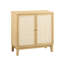 Armoire en rotin avec rangement