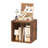 Cube Storage Organizer,Stackable Cubes Shelf,CD Cube Bookshelf-1881510926