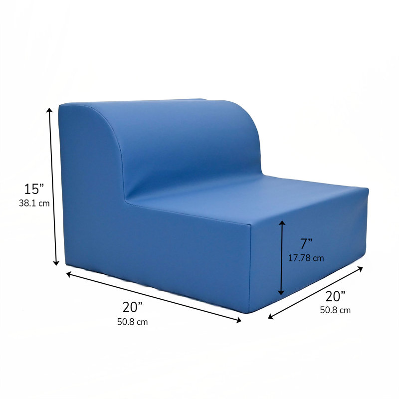 Chaise longue, Bleu eau profonde