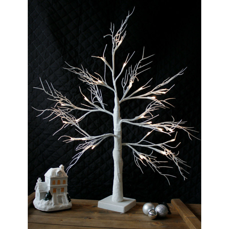 1.97' H Lighted Artificial Cedar Christmas Tree