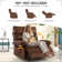 Abston Wide Velvet Oversize Upholstered Manual Standard Recliner(Set of 2)