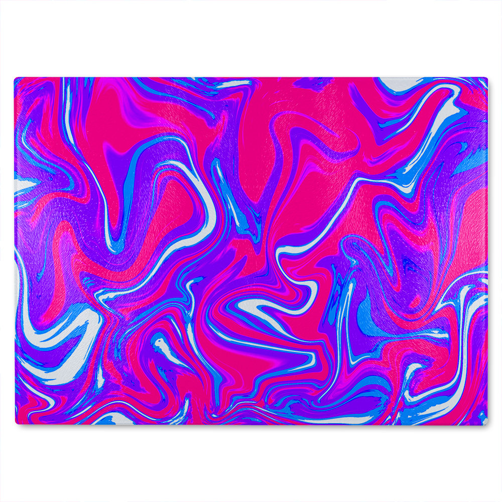 Marble Glass Chopping Board